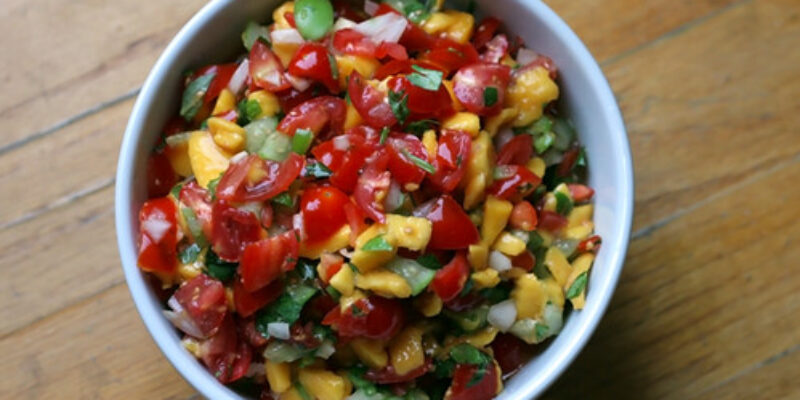 Sweet and Spicy Mango Salsa