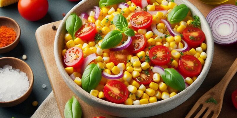 Sweet Corn & Tomato Summer Salad